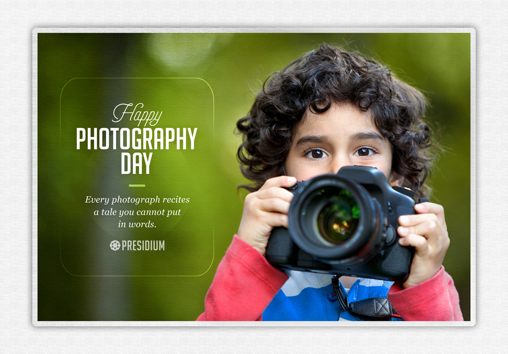 WORLD PHOTOGRAPHY DAY: CELEBRATING CAPTURED MOMENTS OF JOY!